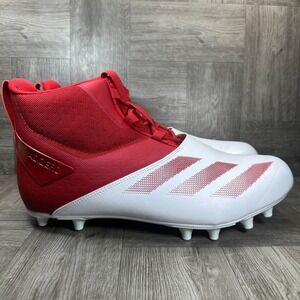 adidas gazelle silver green womens adidas Exhibit Select Mid Shoes - Women's - Cloud White / Red / Collegiate Red main image 0